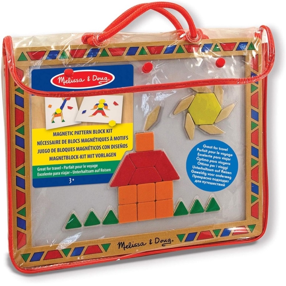 Melissa & Doug Magnetic Pattern Block Kit
